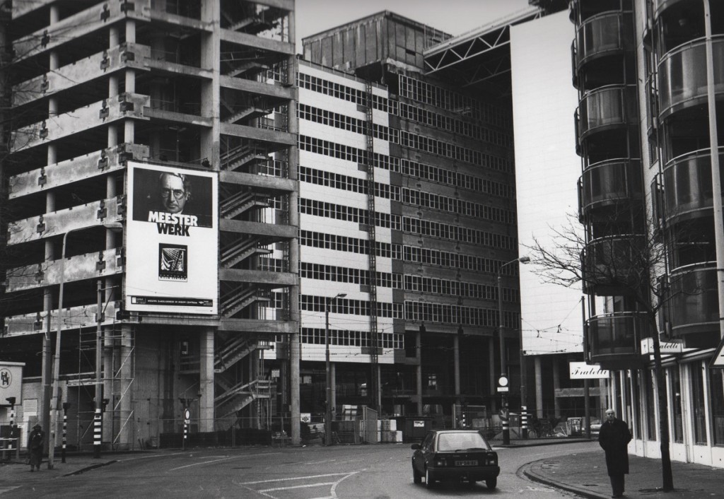 Stadhuis Den Haag in aanbouw