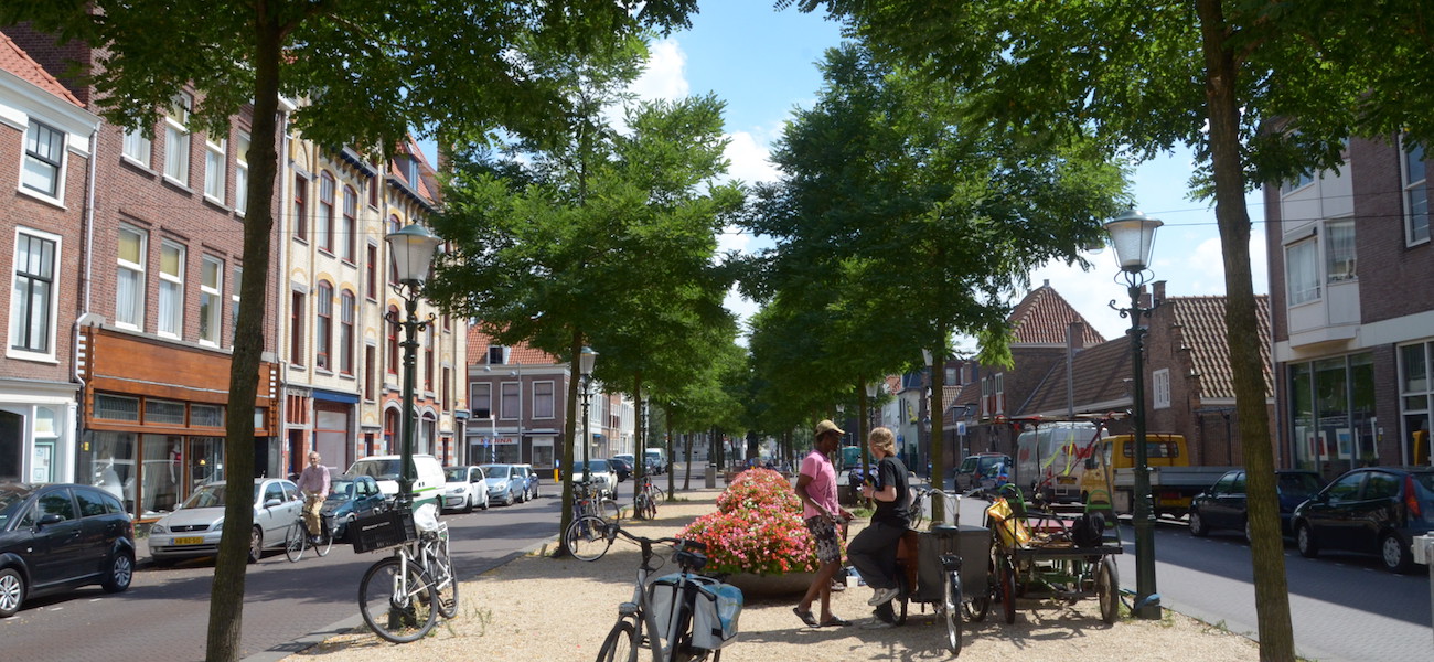 Paviljoensgracht in het oude Centrum