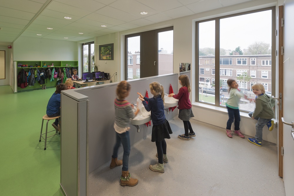 Interieur montessorischool door Atelier PRO architekten