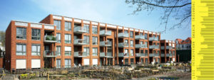 gevel sociale woningbouw Tasmanhof