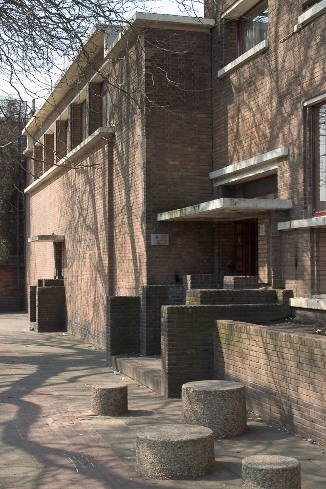 gevel in Nieuwe Haagse School stijl Foto Peter de Ruig