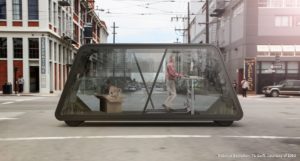 ontwerp voor zelfrijdende auto