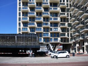 appartementen neherkade vanaf parkeerdek