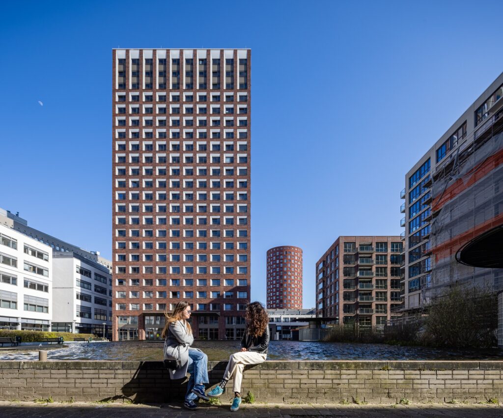 toren met studentenwoningen